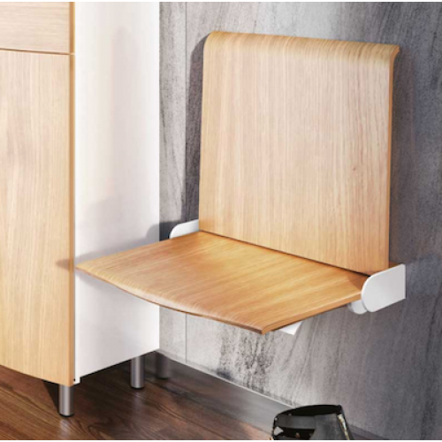 Závěsné sedadlo STRAPONTIN - automatické uzavření sedadla